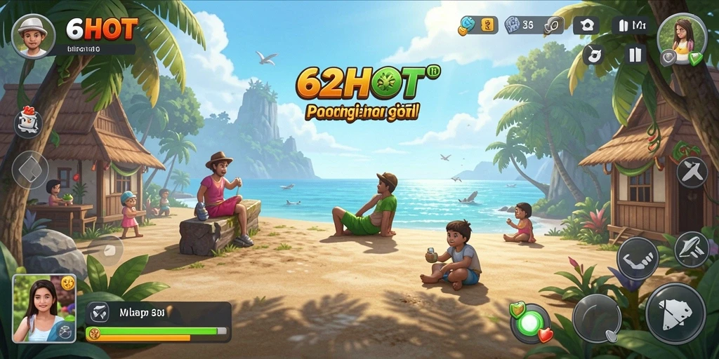 Screenshot gameplay 62HOT yang menampilkan aksi seru dan grafis menarik.