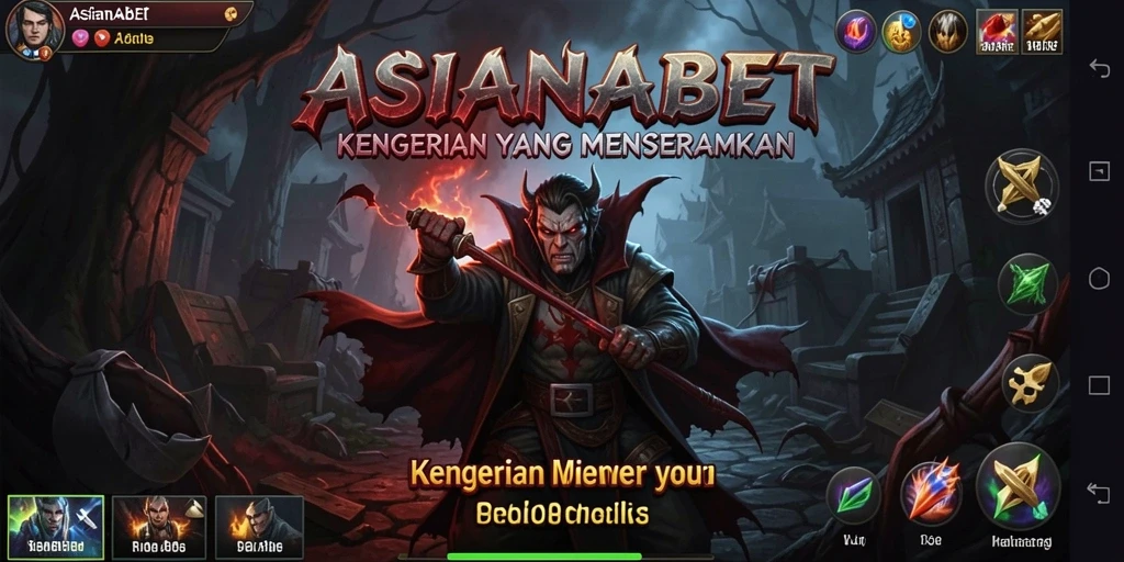 Screenshot gameplay ASIANABET yang menyeramkan, menunjukkan suasana mencekam.