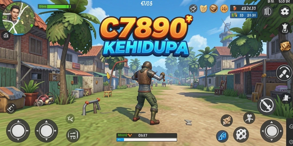 Tampilan gameplay C7890 yang menakjubkan dalam simulasi kehidupan.