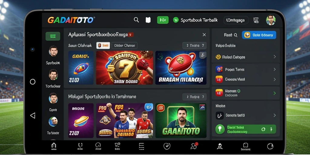 Tampilan antarmuka GADAITOTO yang menarik dan intuitif.
