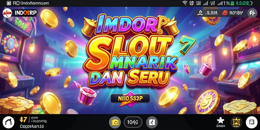 Tampilan gameplay Slot INDORP yang seru dan penuh warna.