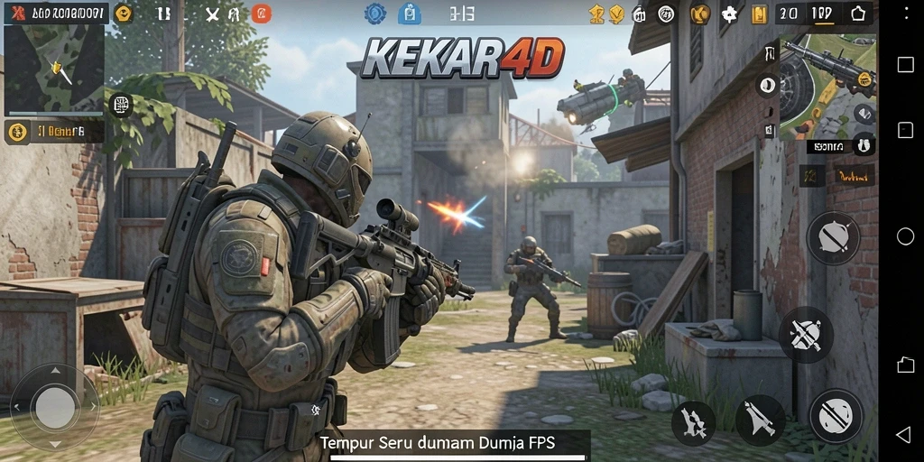 Gameplay seru dan intens dalam <strong>KEKAR4D</strong> yang penuh aksi.