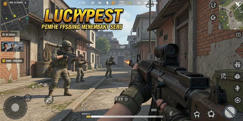 Gameplay seru di dalam LUCKYBEST yang menguji ketepatan dan strategi.