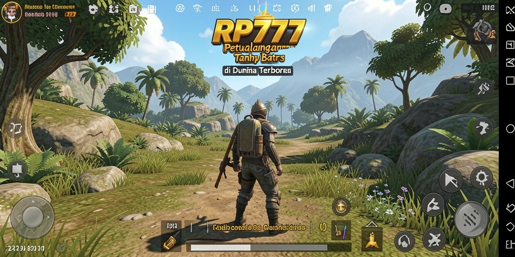 Tampilan gameplay Open World RP777 yang menakjubkan.