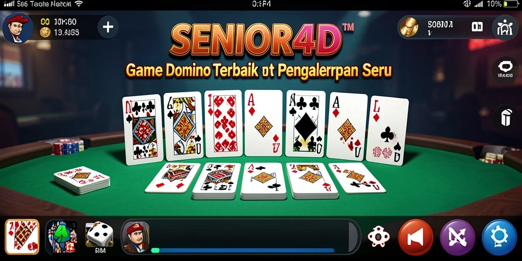 Tampilan gameplay SENIOR4D yang menarik dan seru.