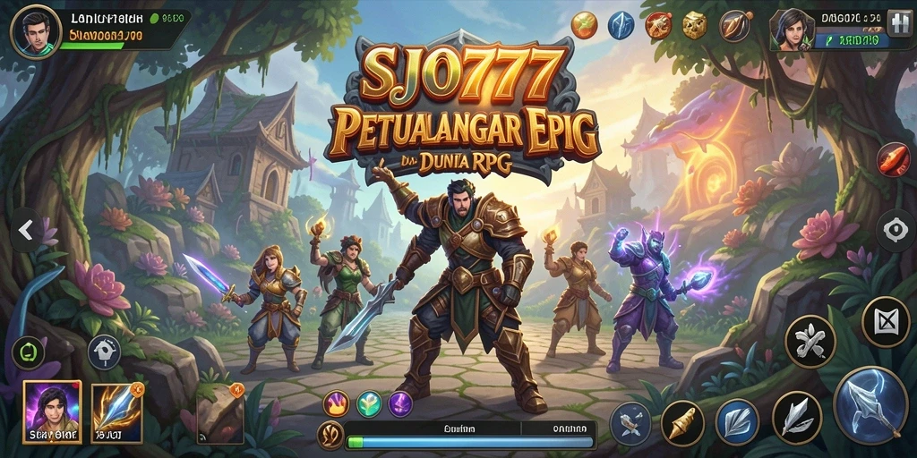 Screenshot menampilkan petualangan seru dalam SJO777 dengan karakter yang beraksi.