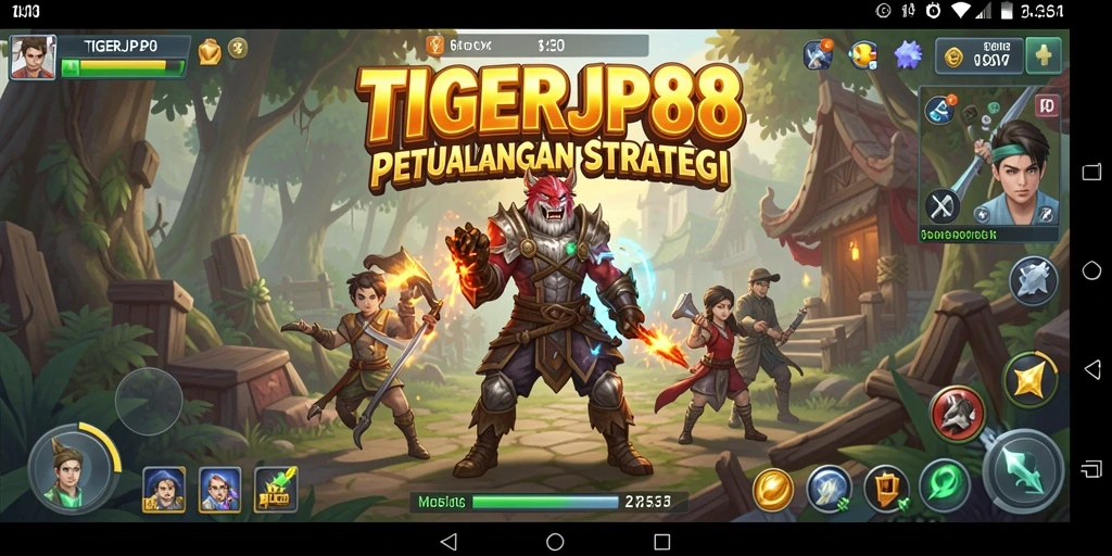 Gameplay menegangkan dan penuh strategi di TIGERJP88.