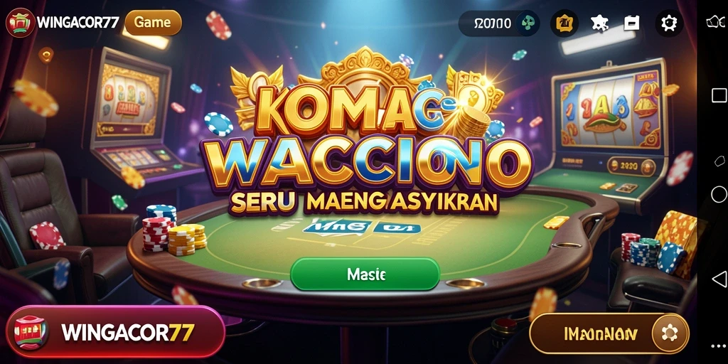 Tampilan menarik dari gameplay Kasino WINGACOR77.